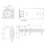 3260.30.0R SHOWER HINGE WAGL 90 VE2