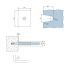 43.098.02 GLASKLEM MANDI GLWA 90 RVS-LOOK 719855