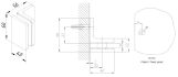 70257.399 GLASS CLAMP COLORE WAGL 8MM ON RAL