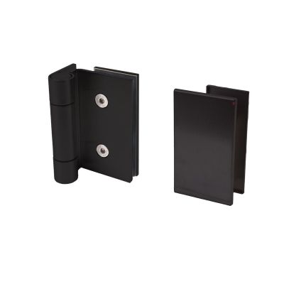 MK8-MZ HINGE INCL. COVER WA/GL RAL9005MAT