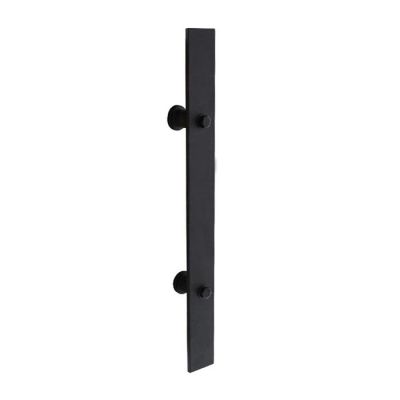 MS450111 DOORHANDLE  VINTAGE MAT BLACK L=400MM