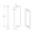 QS-300 GREEP 30020MM GLANS CHROOM